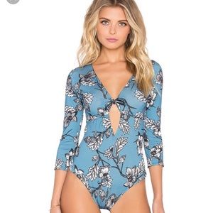 For love and lemons floral bodysuit size M